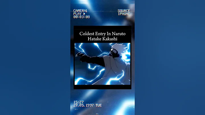 Coldest Entry In Naruto || Hatake Kakashi 🔥 #shorts #anime #naruto