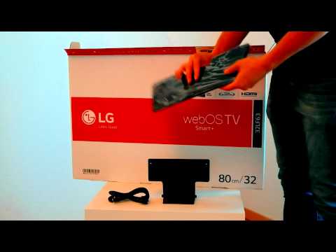 Unboxing TV LG 32LF630V