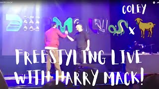 BACK AND FORTH FREESTYLE WITH HARRY MACK!