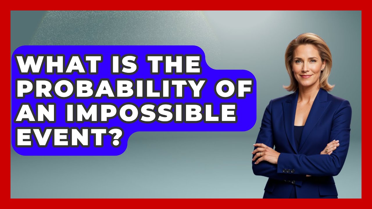 What Is The Probability Of An Impossible Event? - The Friendly Statistician
