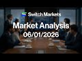 Switch Markets - Silver, Gold, Crude Oil, and US100 Analysis 6/1/26