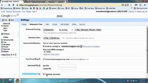 Free Phone Calls using Gmail and Google Voice HD (The link is below the video)