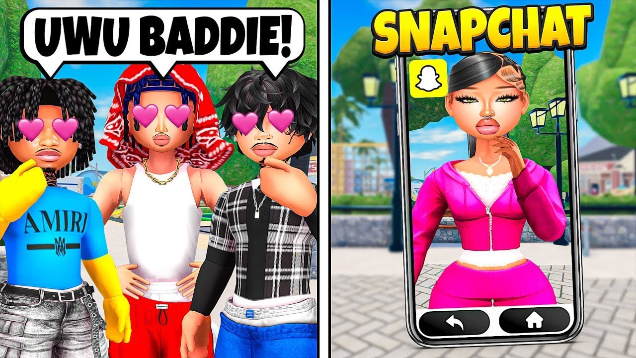I CAUGHT ODERS As a THICC BADDIE On Roblox SNAPCHAT.. (LifeTogether 🏠 RP)