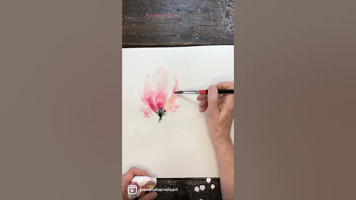 Beginner Watercolor Tutorial with Pamela Harnois #...