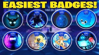 *NEW* GET THESE EASY BADGES NOW FOR FREE THE HUNT ITEMS FAST! (Roblox) 😎🥳