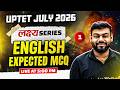 UPTET English Paper 2 & 1 | English MCQ For UPTET July 2026 | UPTET English Class By Sharad Sir #1