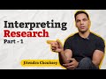 Interpreting research part1  jitendra chouksey