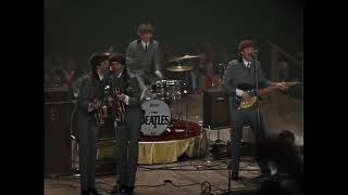 The Beatles - She Loves You (LIVE) - [*COLORIZED* Washington DC Show ]