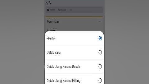 Pengajuan Cetak Kartu Identitas Anak (KIA) Melalui Website SiapOm Demak