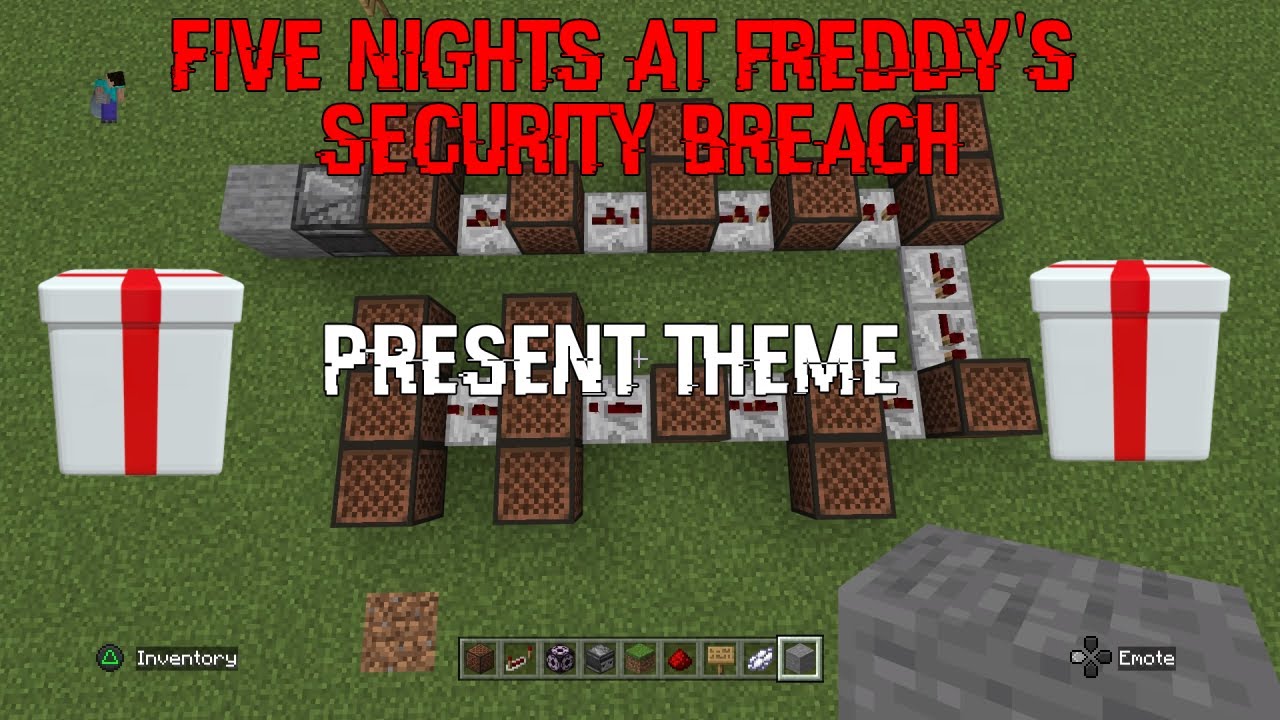 FNAF Security Breach Present Theme [Minecraft Note Block] - YouTube