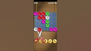 Buttons And Scissors Game Basic Gameplay Level 90 #gaming #shortsfeed #shortsvideo #shortsviral