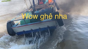 lần đầu được đi cano câu cá ở cồn Cần Thơ như thế này