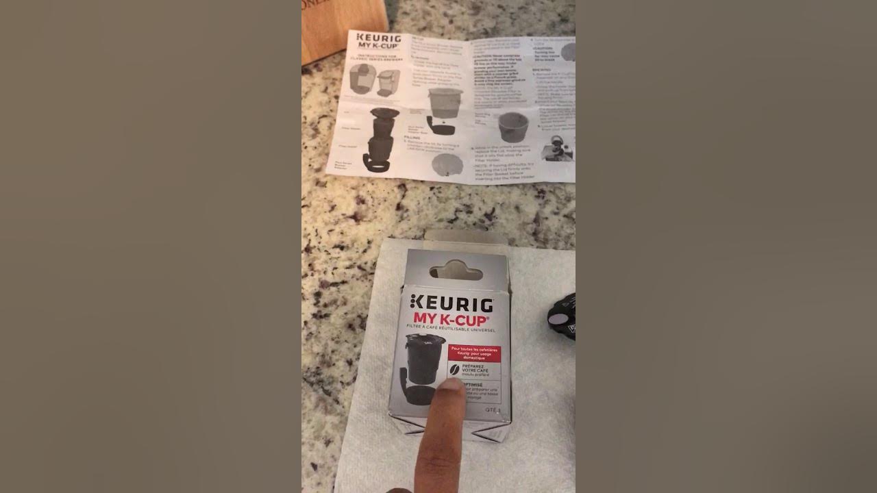 Easy HowTo Reusable Universal Keurig Coffee Filter (My KCup) on a