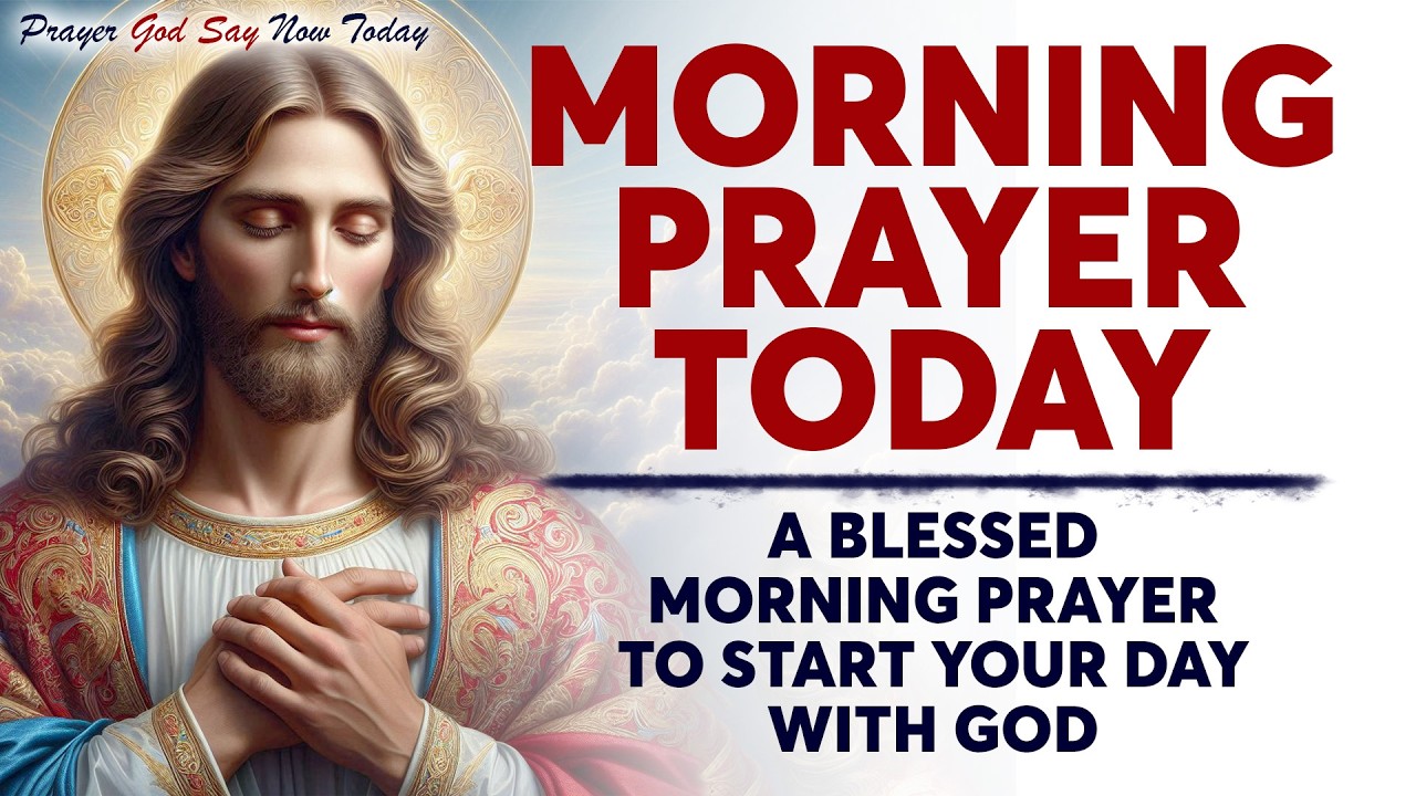 MORNING PRAYER TODAY🙏 A Blessed Morning Prayer To Start Your Day With ...