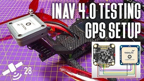 INAV 4.0 testing / Getting the GPS antenna mounted and setup for best accuracy / Matek M9N-5883