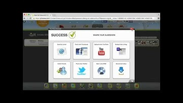 How to share videos by email and on Facebook, YouTube and Twitter - Kizoa Tutorial