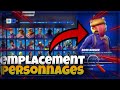 Emplacement des 40 personnages en 1 vido