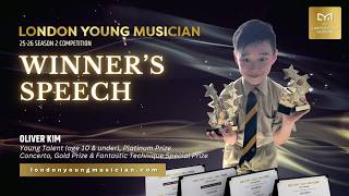 LYM Winner's Speech - Oliver Kim