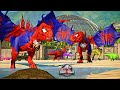 Super Hero Dinosaurs Pack vs Color Pack Dinosaurs Fight in Jurassic World Evolution
