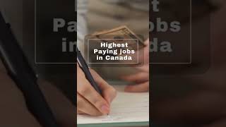 Highest Paying Jobs in Canada #canada🇨🇦 #jobcanada