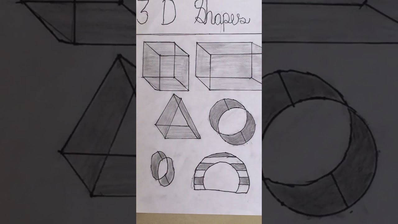 3D shapes 