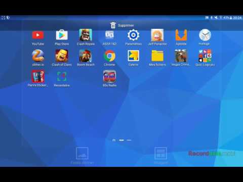 Comment Changer Le Fond D écran De Sa Tablette Youtube
