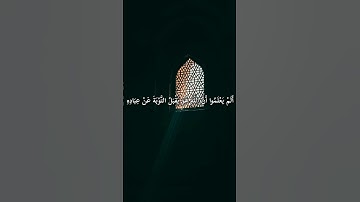 تلاوة خاشعة لسورة التوبة – آية 104 – الشيخ ياسر الدوسري#قرآن #تلاوة #سورة_التوبة  #ياسر_الدوسري