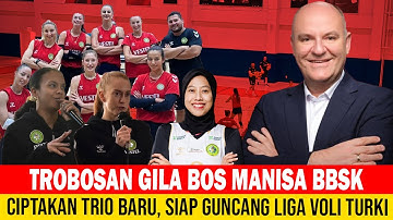KADINLAR 1 LIGI TERGUNCANG😱Megawati Duet dgn Bintang Dunia, Semua Lawan Ketar-Ketir❗MANISA MENGGILA
