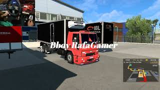 Euro Truck Simulator 2 V 1.41 Logitech G27 Mapa Eaa 6.2 Ford Cargo 2422 F.g