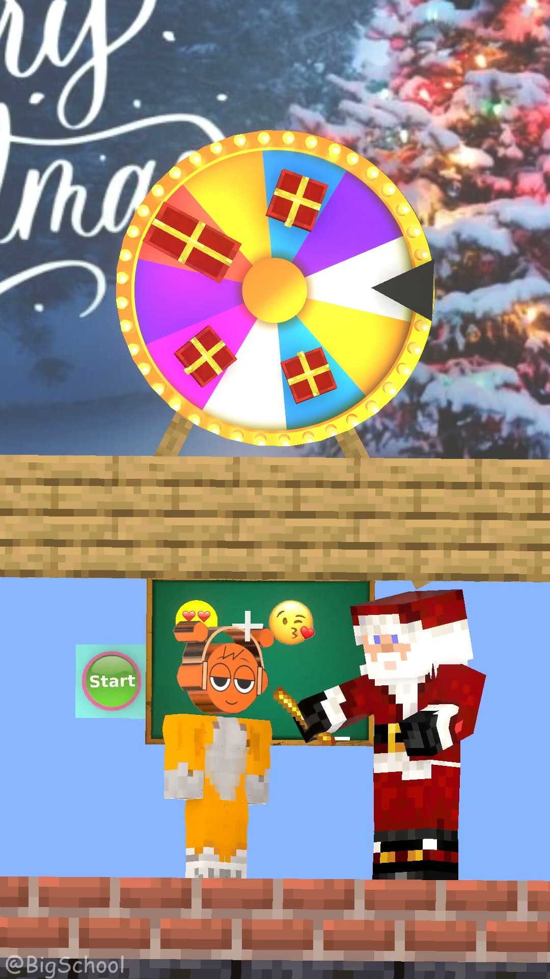 IQ test challenge to get the gift from Santa Claus with Pinky, Oren, and Black ??