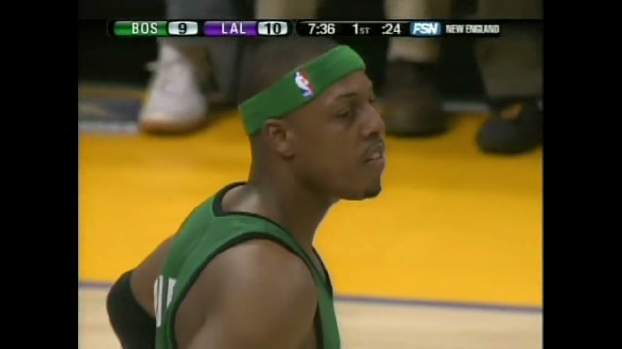 2006 NBA Season Boston Celtics @ Los Angeles Lakers - 2006/02/26 (Kobe40p; Odom14p; Pierce39p)