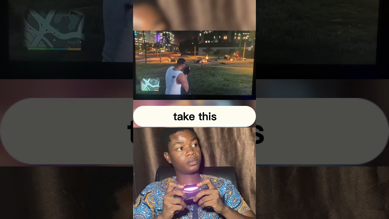 Playing GTA 5 in drunk mode