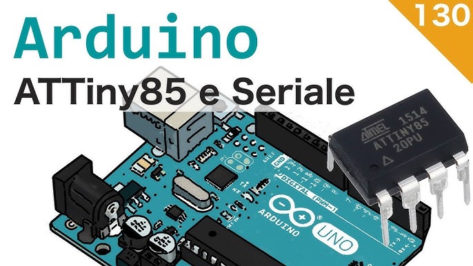 ATtiny85 Arduino Getting Started Tutorial, The Smallest