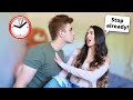 I KISSED MY GIRLFRIEND EVERY MINUTE OF THE DAY!! *SHE GOT ANNOYED*