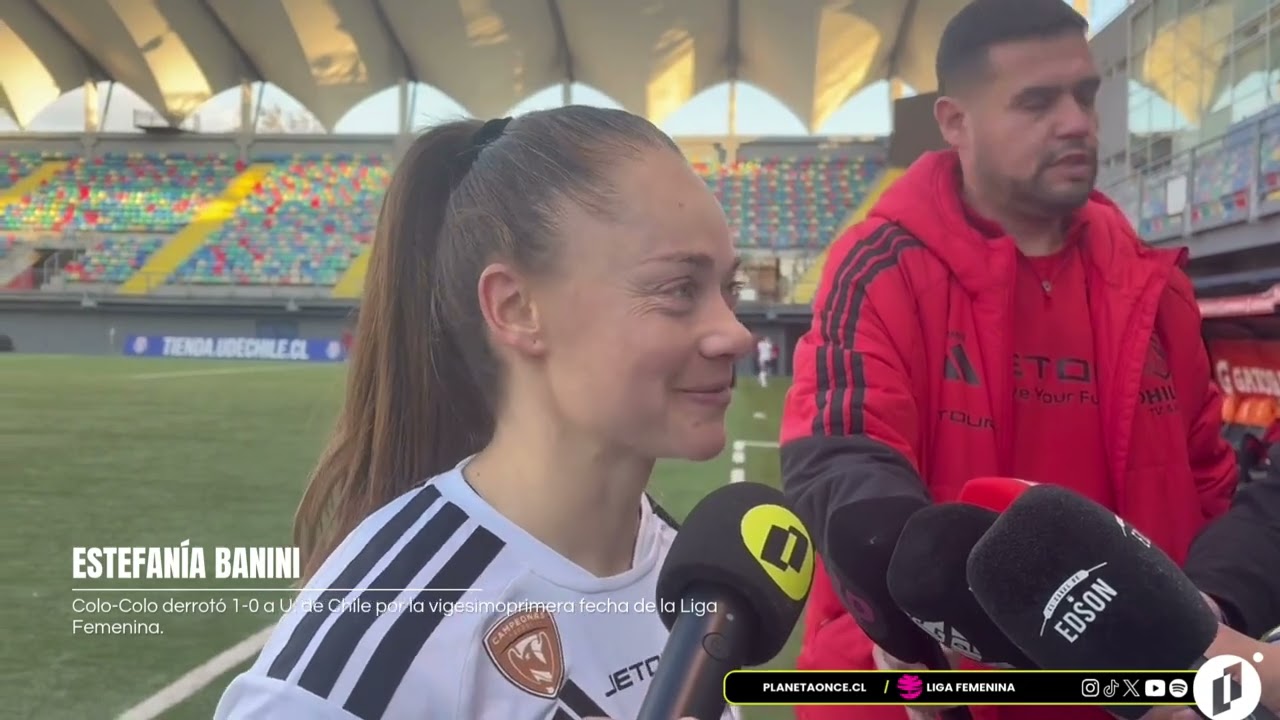Banini "Reencontrarme con los hinchas es algo muy lindo" UCH 0-1 CC F21 Liga Femenina 08-08-2026