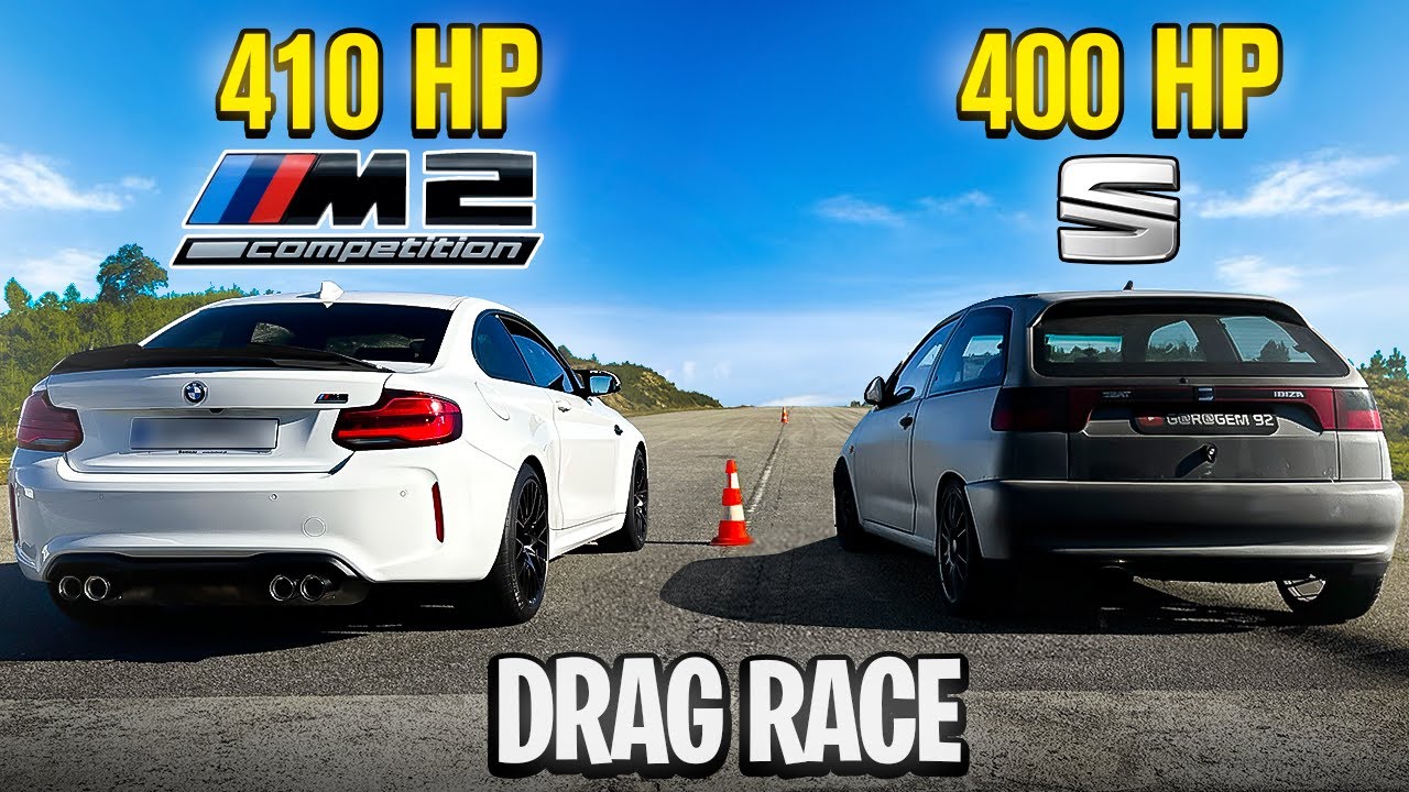 BMW M2 COMPETITION 410 HP VS SEAT IBIZA 6K PD 400 HP | ASD LEGENDS ...