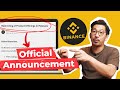 Binance malaysia update can you still invest