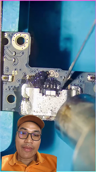 How to remove the cell phone charging connector #smartphone #repair #soldering #phonerepair #fix ...