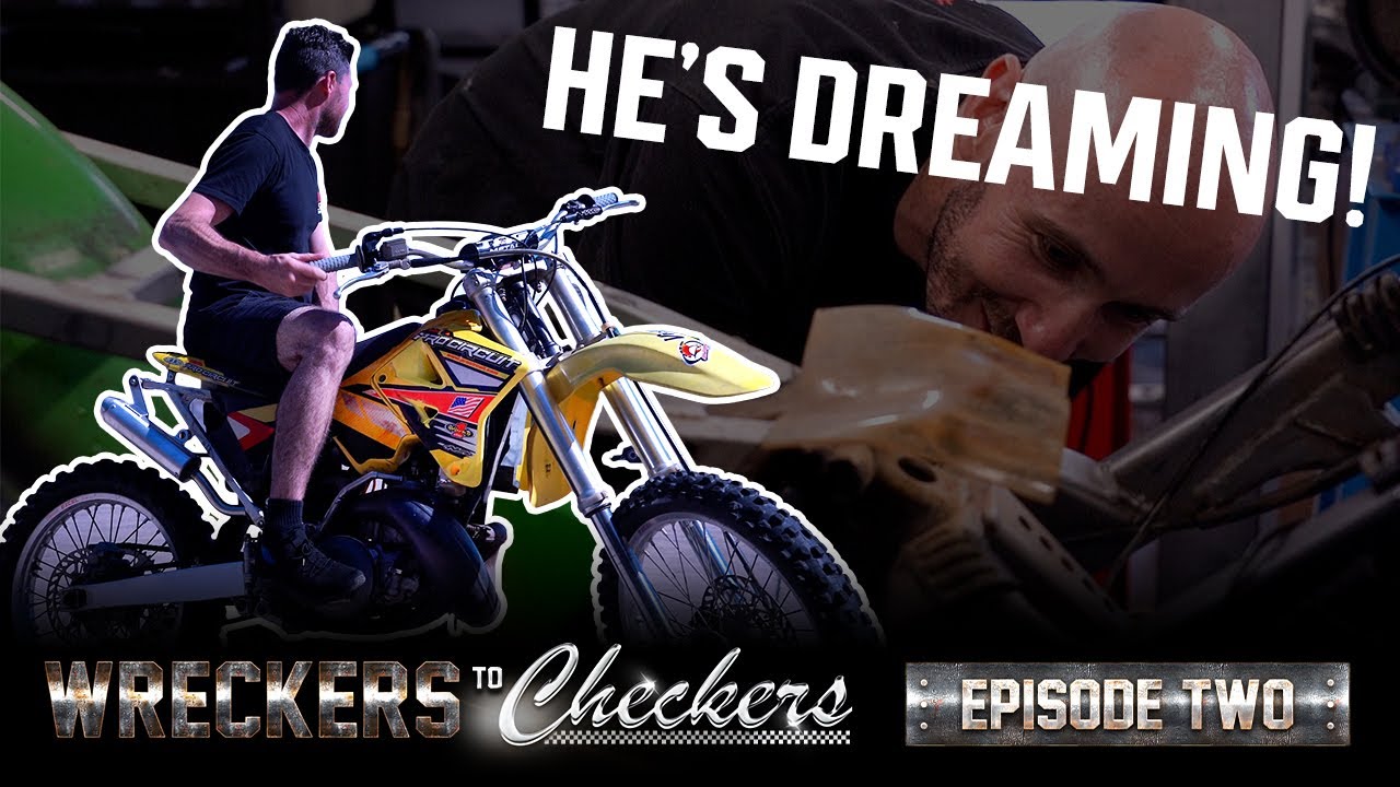 Wreckers To Checkers Ep1 Bike Rebuild Project Mxstore Youtube Wreckers To Checkers Ep1 Bike Rebuild Project Mxstore Youtube