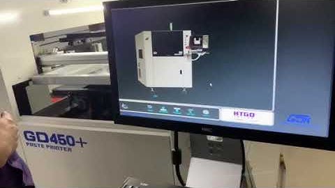 Foreign customers are learning to use our solder paste printer. #SMT #GD450+ #GDK