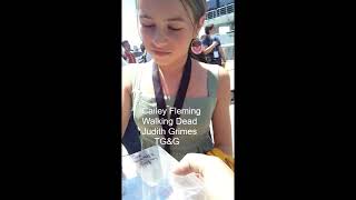Cailey Fleming Signing Autographs for Total Graphs & Games Comic Con 2022 Walking Dead Judith Grimes