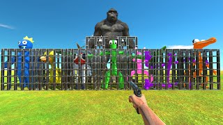 Fps Rescue Rainbow Friends | Rainbow Friends Rescue King Kong  ARBS