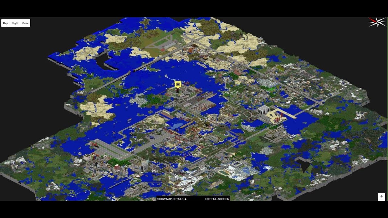 Карта майншилд 2 динамическая