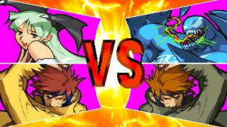 Marvel vs Capcom 1 ( Arcade ) - Morrigan / Gambit Playthrough ( June 23, 2016 )