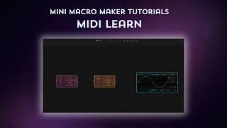 MMM Tutorial   MIDI Learn