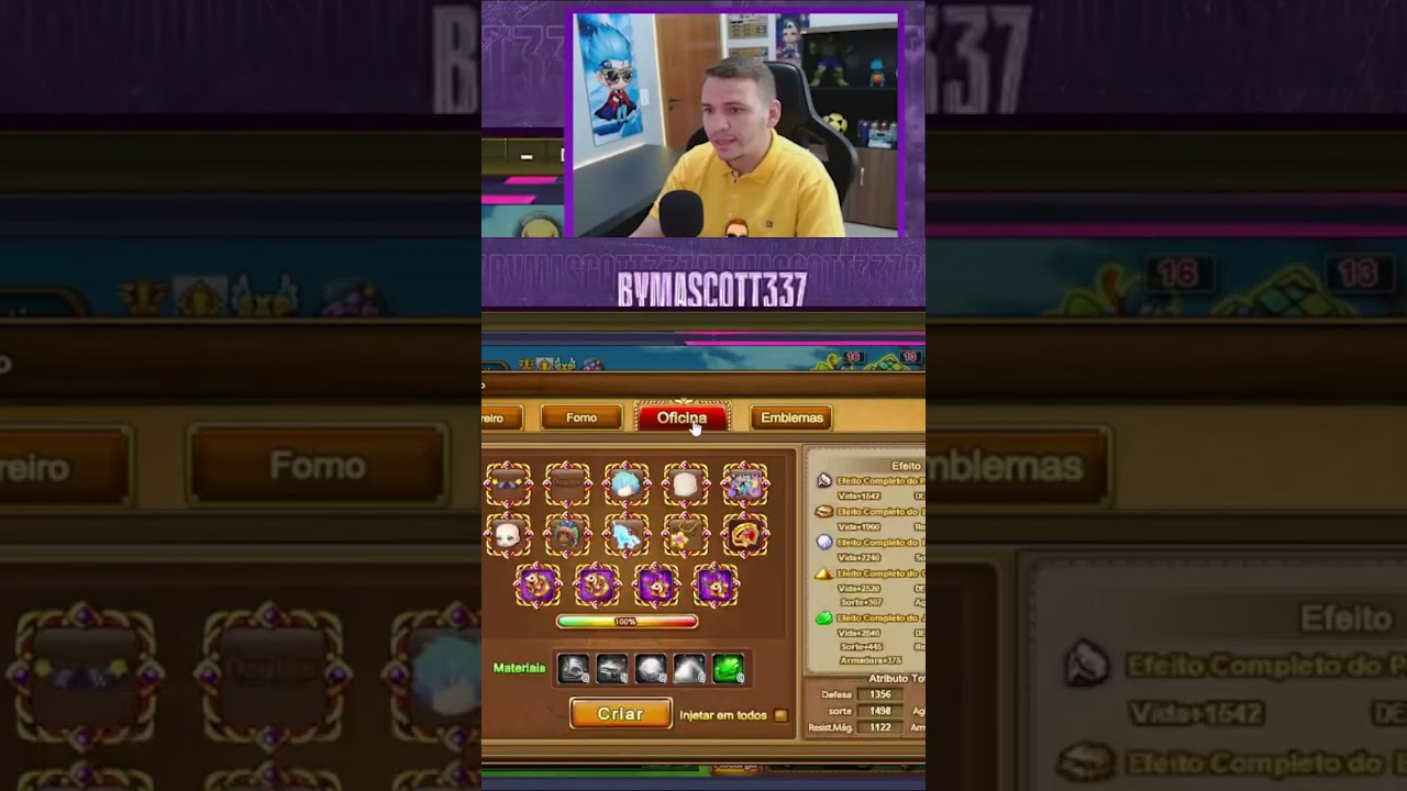 Abrindo os Slotes de  XP em Ágatas para Mais Sorte! 