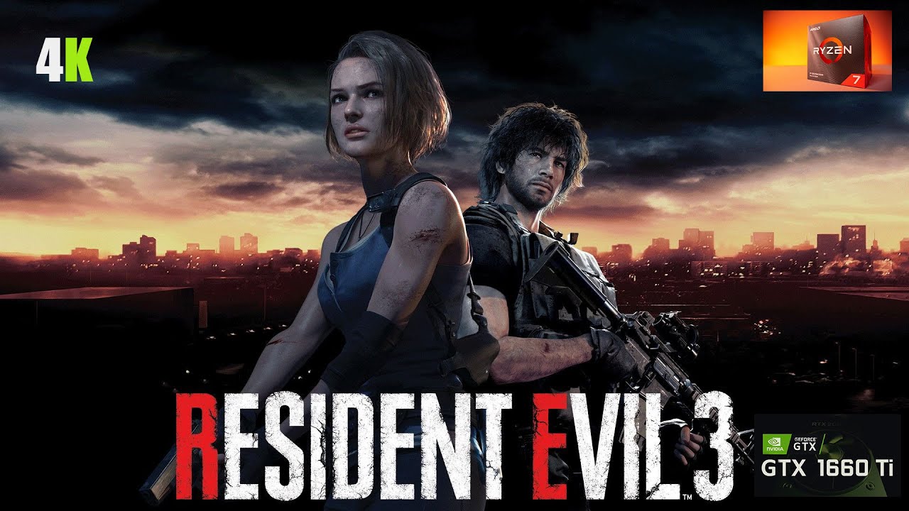 Resident Evil 3 |  GTX 1660 Ti FPS Test (4K)