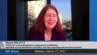 Committee hears HF2113  3/22/21