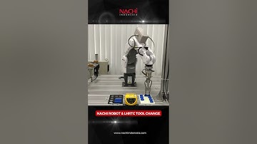 Nachi Robot & LHRTC Tool Change #automation #robot #nachi #tools