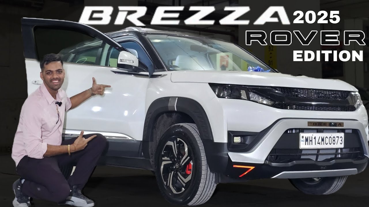 BREZZA 2025 ROVER EDITION MODIFICATION...!!! - YouTube